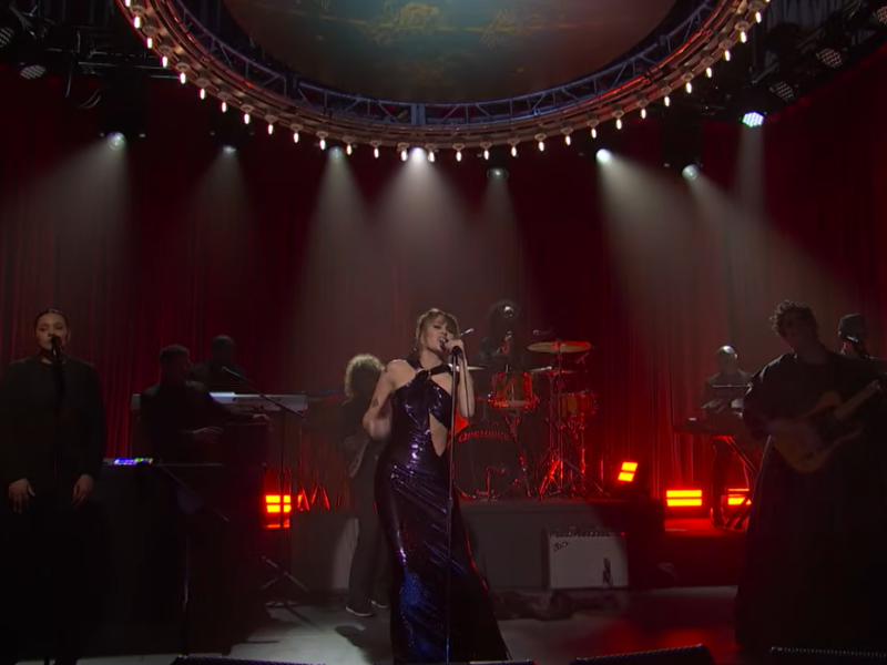 Miley Cyrus performs a rendition of Sinead O’Connor’s ‘Nothing Compares 2 U’ alongside Brittany Howard for the ‘SNL50’ special